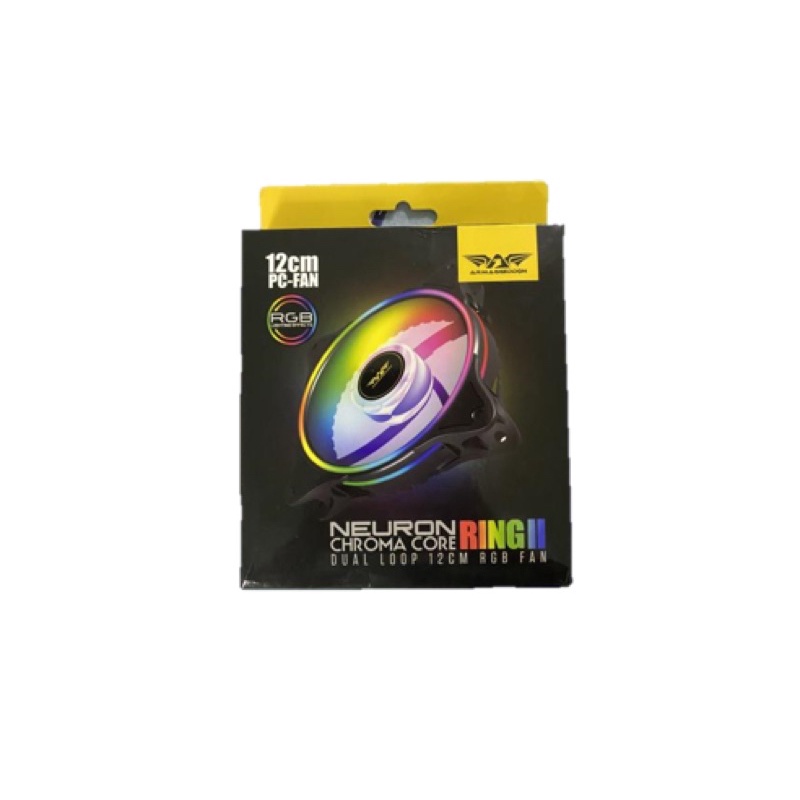 Armageddon Neuron Chroma Core Ring II RGB Silent Fan | Shopee Malaysia