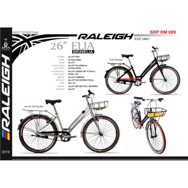 raleigh elia ladies mountain bike