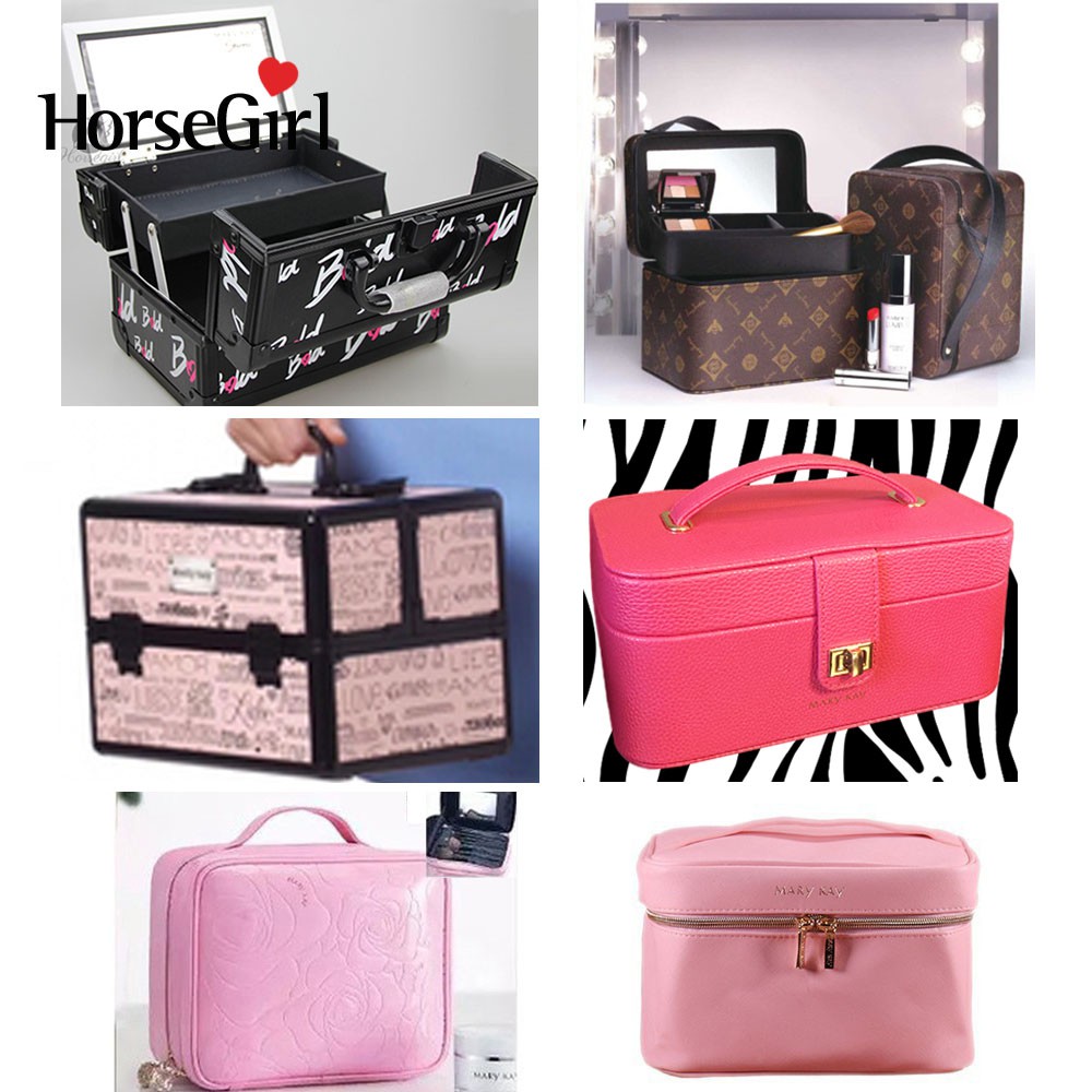 Mary Kay Makeup Train Case Portable Cosmetics Case Jewelry Organiser Make  Up Storage Box | Shopee Malaysia