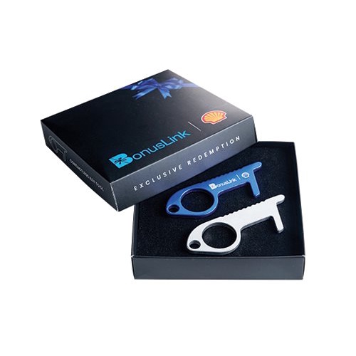 BONUSLINK Contactless Key Tool Set [Blue & Silver] (2021) Shopee Malaysia