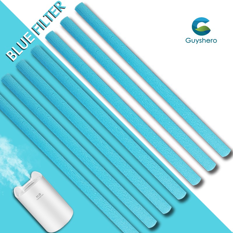 Blue Humidifier Filter Cotton Refill Sponge Stick Rod Swab 10*200mm/8*200mm/8*130mm for All Air Humidifier