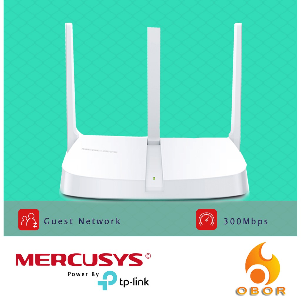 Mercusys Mw305r 300mbps Wireless N Router Powered By Tp Link Shopee Malaysia