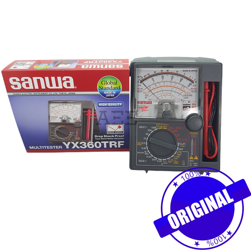 Sanwa YX360TRF Analog Multimeter (Original) Shopee Malaysia