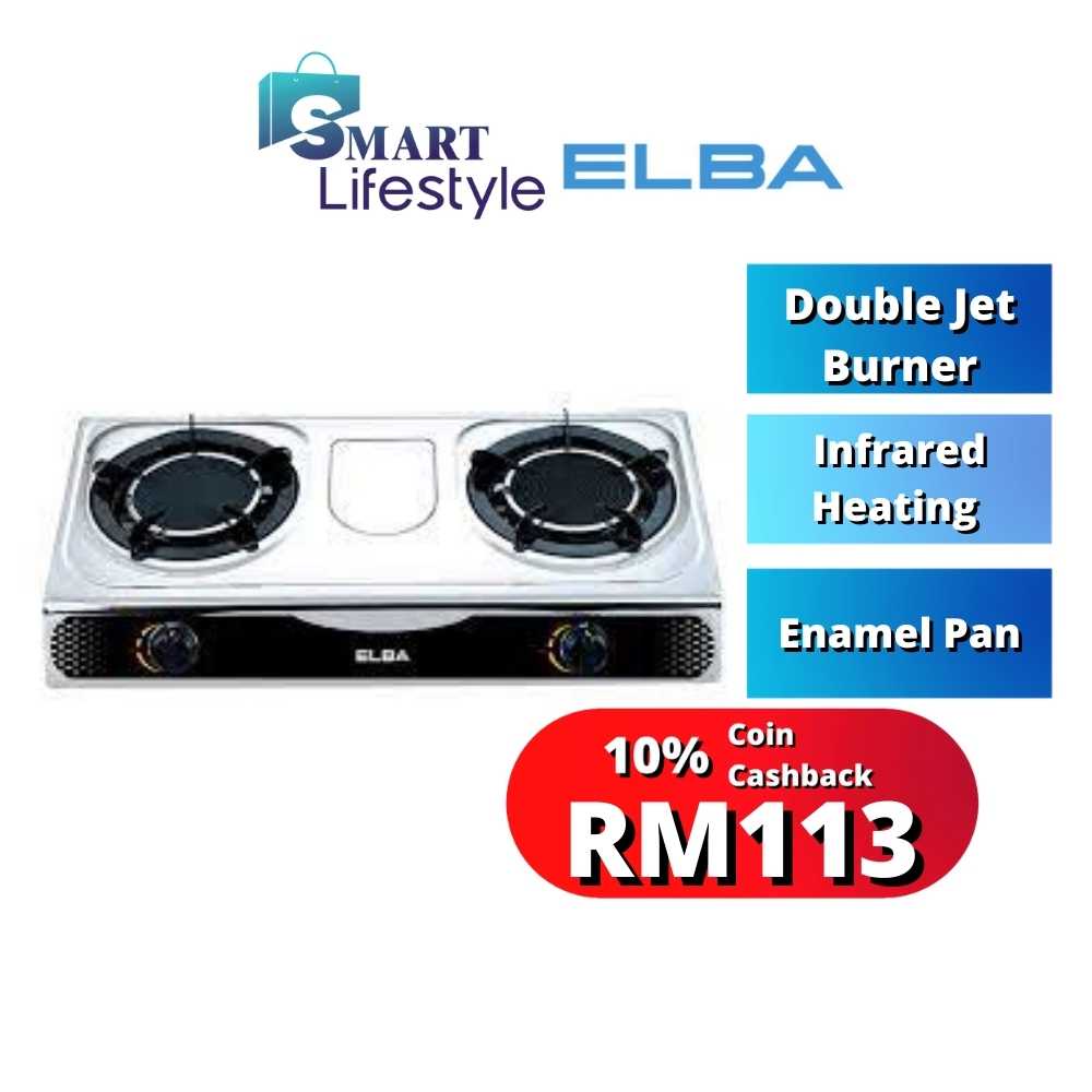 Elba Infrared Heating Technology Gas Stove EGSK7162IR(SS) Shopee Malaysia
