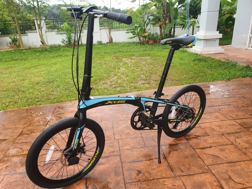 20" xds k3 folding bike (8speed) free 8gifts -10.4kgs ...