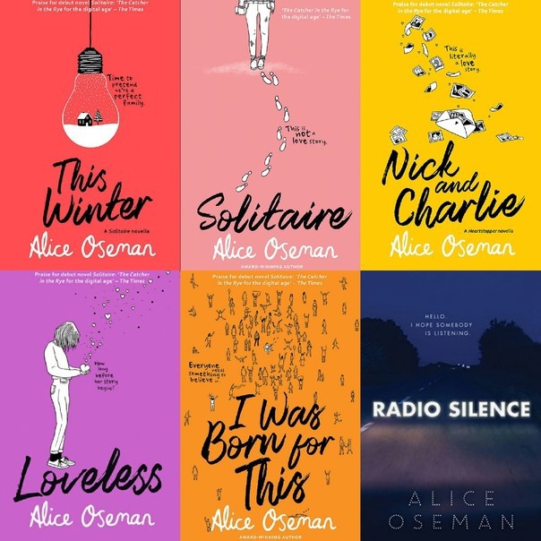 This Winter / Radio Silence / Nick and Charlie / A Solitaire Novella / I  was Born for This / Solitaire by Alice Oseman | Shopee Malaysia