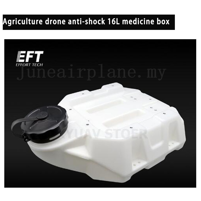 NEW EFT plant protection drone anti-shock 10L16L medicine box Water Tank for Agriculture Plant Protection Drone