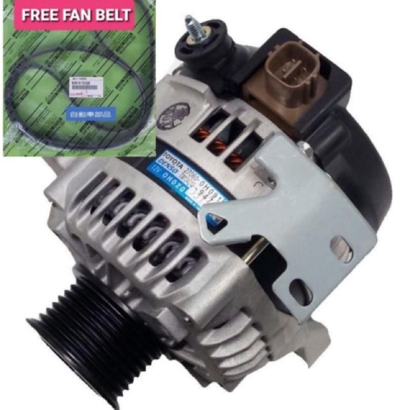 Alternator Assembly Toyota Camry Acv40 Acv41 Acv51 Free Fan Belt Acv40 Acv41 Acv51 6959