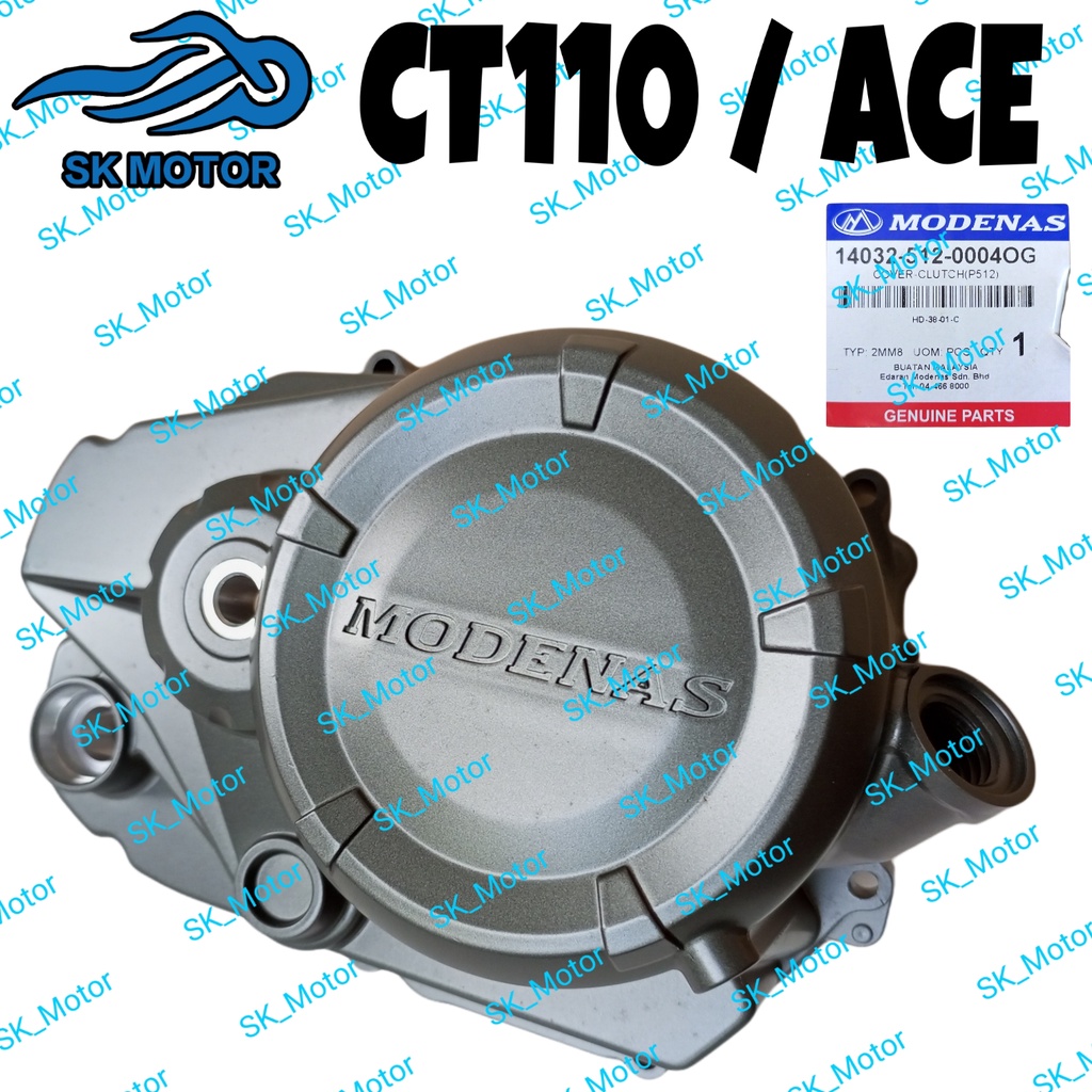 Modenas ACE 115 / CT110 CT 110 Original Clutch Cover / Crankcase Cover