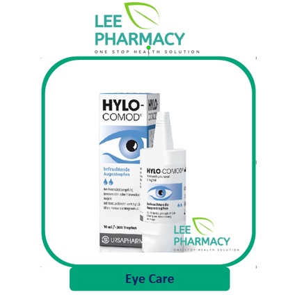 Hylo Comod Lubricating Eye Drops 10ml/300drop [Eye Care]