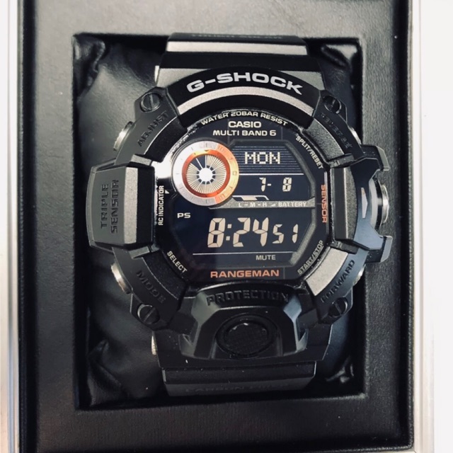 g shock rangeman black