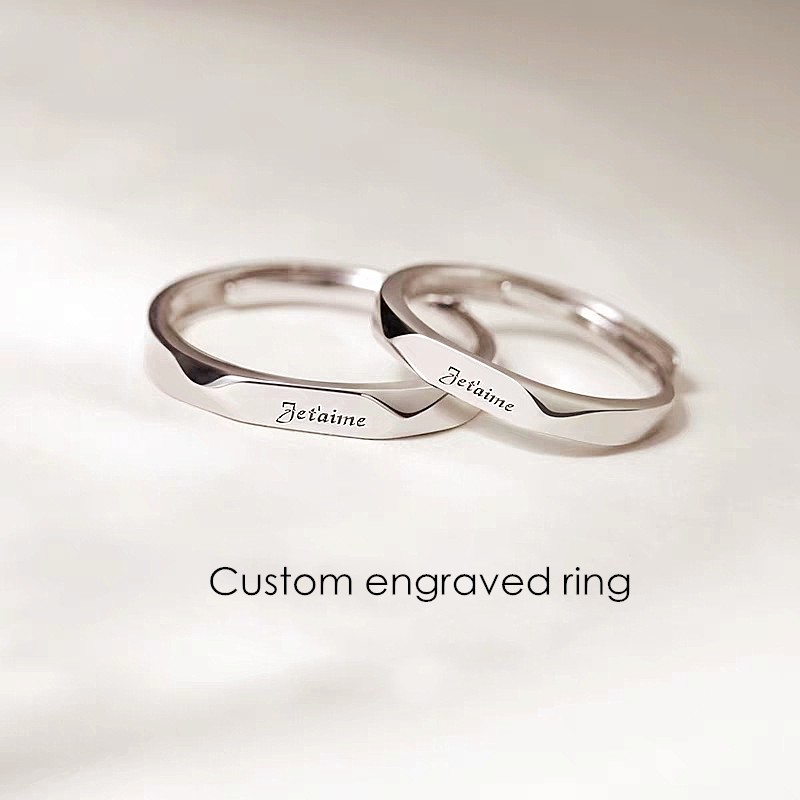 engraved rings