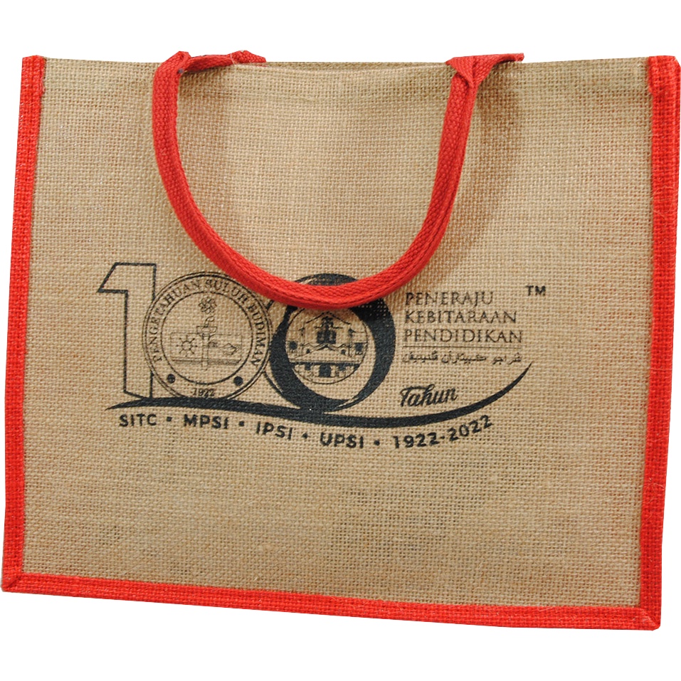 100 Tahun Upsi Jute Bag Red (jb 100 B) 