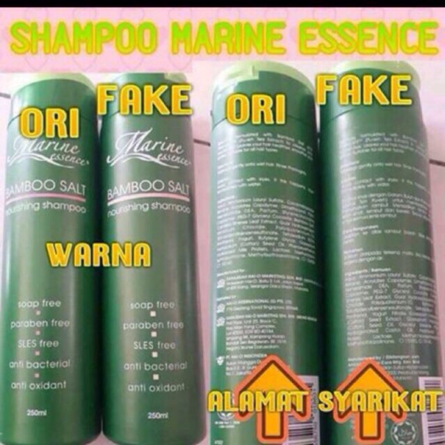 100%ORI🌟OFFER READY STOCK🌟 Marine Essence Bamboo Salt Nourishing Body Wash