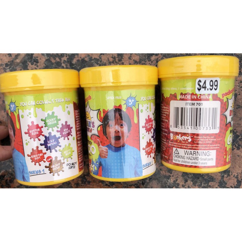 ryan's world mystery slime