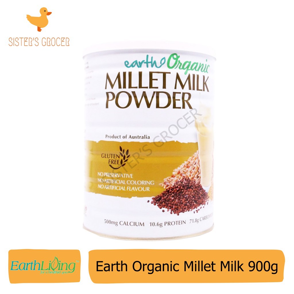 Earth Organic Millet Milk Powder 900g Shopee Malaysia