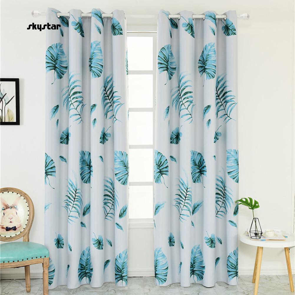 Skystar High Shading Japanese Banana Leaves Window Curtain