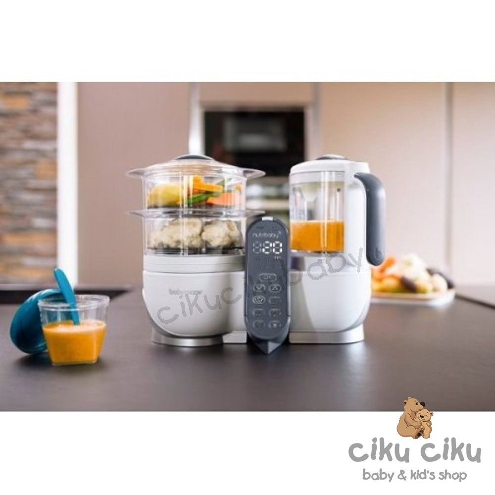 Babymoov Nutribaby Plus Steamer & Blender Loft White / Food Maker
