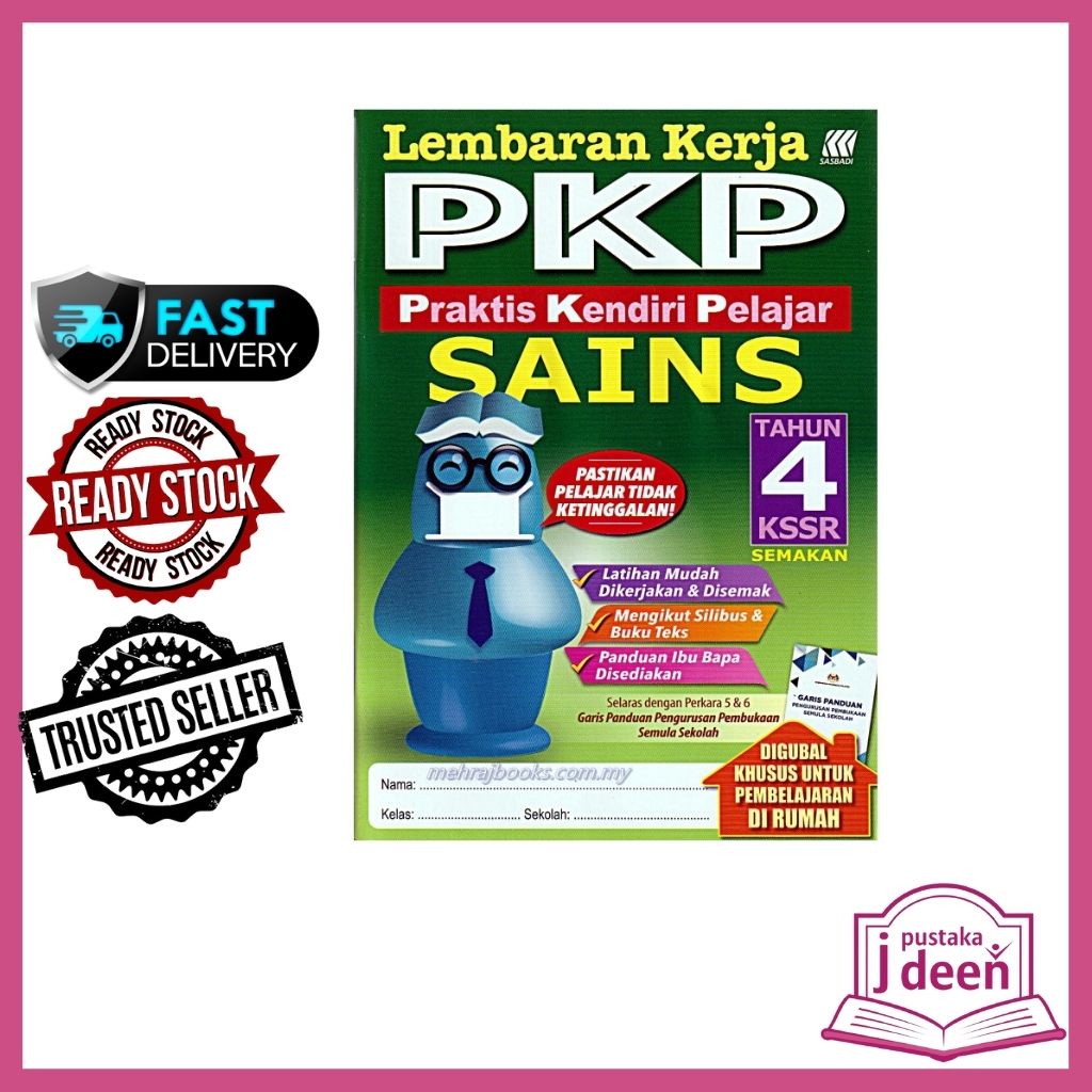 JDEEN BUKU LATIHAN TAHUN 4 SAINS LEMBARAN KERJA PKP  Shopee Malaysia