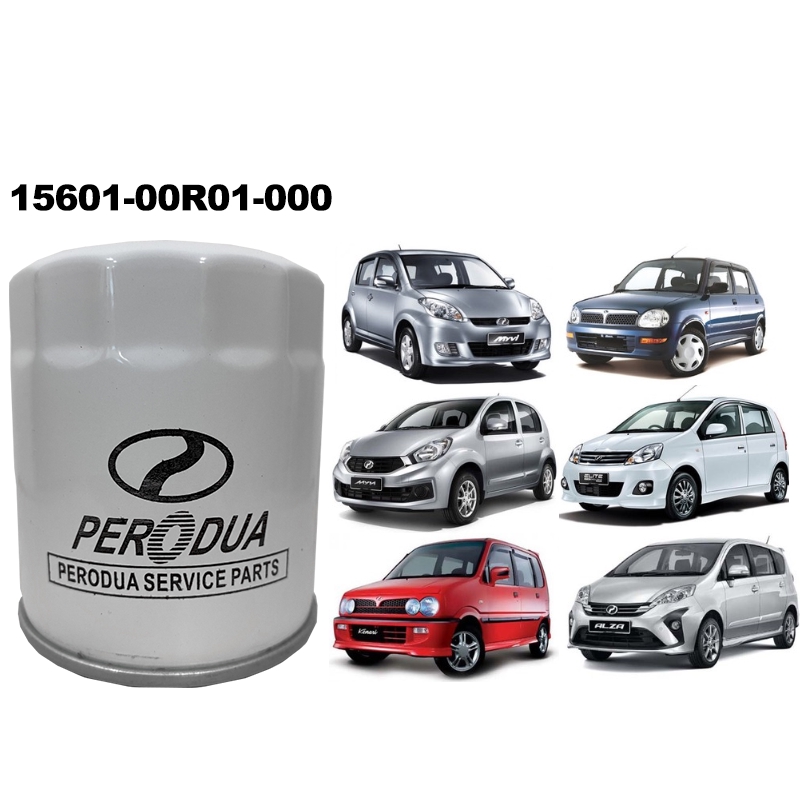 Original Perodua Oil Filter 15601-00R01-000 Alza Kancil 