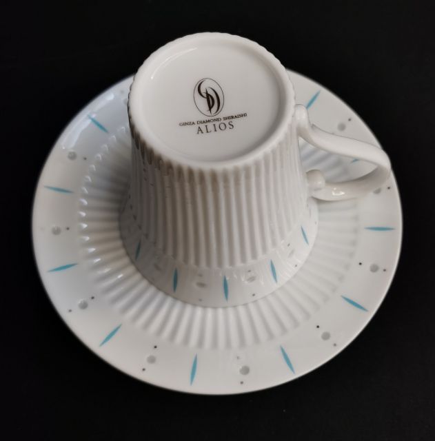 Ginza Diamond Shiraishi Alios Teaset Consists Of Teapot With 2 Cups Saucers Shopee Malaysia