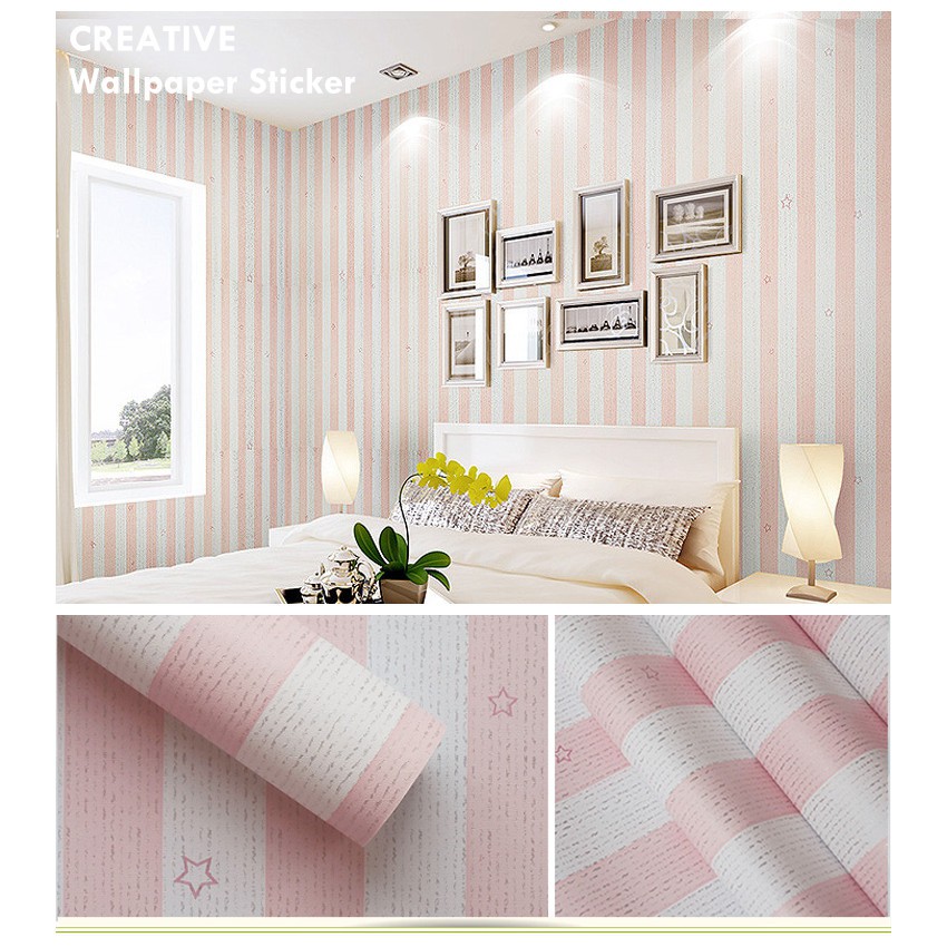 Wallpaper Self-adhesive PVC Sticker Bedroom Living Room Dining Room