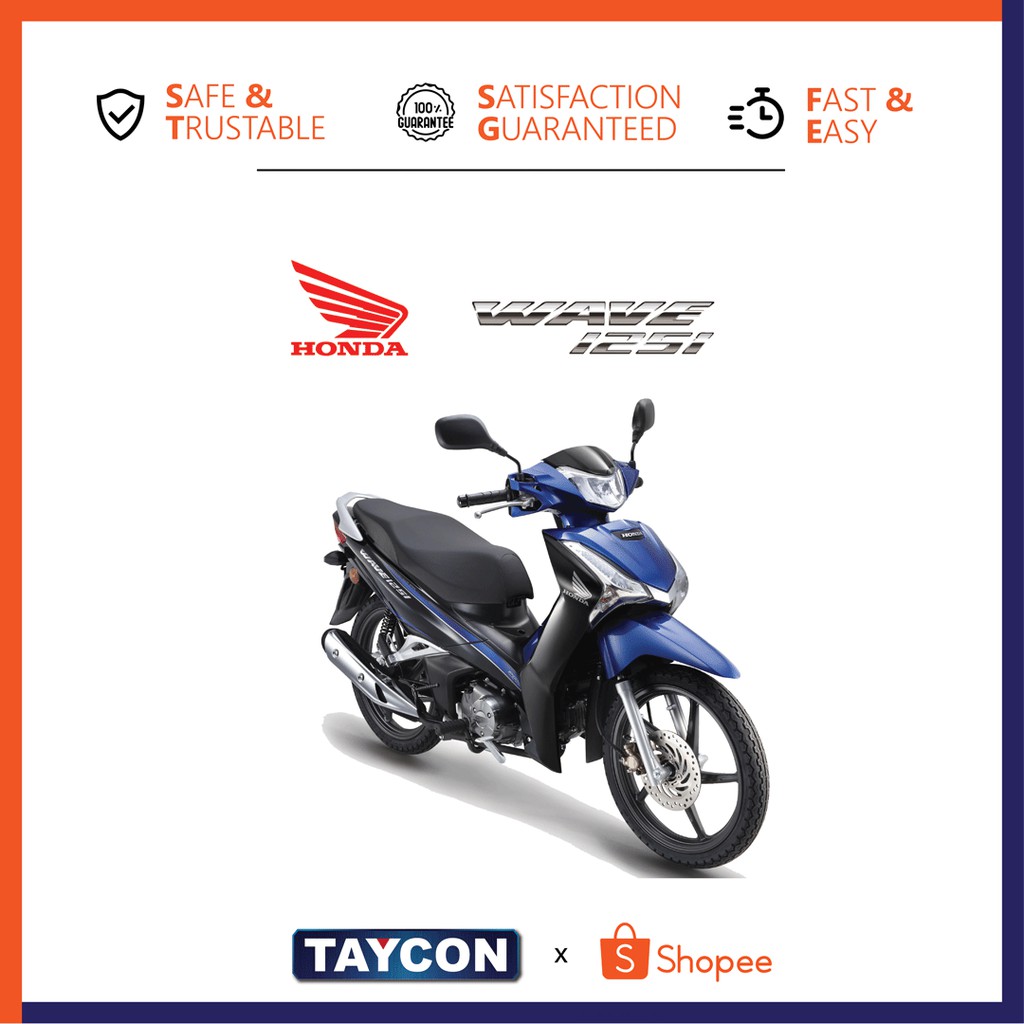 Honda Wave 125i Double Disc Shopee Malaysia