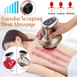 Home Electric Scraping Instrument Meridian Dredge Lymphatic Drainage Suction Massage Brush Suction Machine Cupping Body
