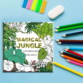 Download Fun Adult Coloring Book Designs Stress Relief Coloring Book Mandalas Animals Shopee Malaysia