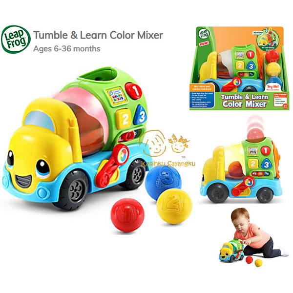 leapfrog tumble & learn color mixer