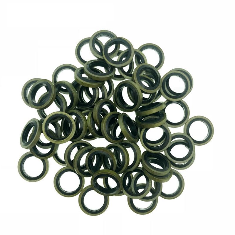 M10 Banjo Bolt Oil Drain Screw Sealing Washer Gaskets For Motorcycle