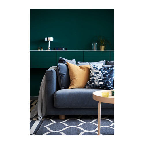 Ikea Sanela Cushion Cover Golden Brown Size 50x50 Cm Shopee