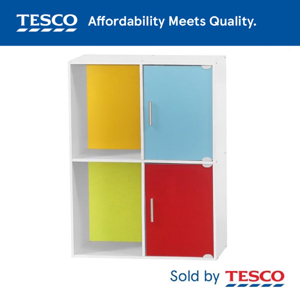 Buy Tesco 2 Door 4 Compartment Shelf Seetracker Malaysia