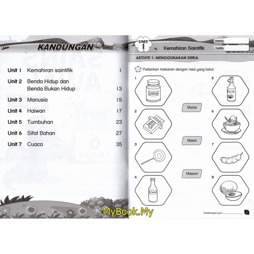 Myb Buku Latihan Modul Bersepadu Prasekolah Kspk Kbat 6 Tahun Sains Awal Nusamas Shopee Malaysia