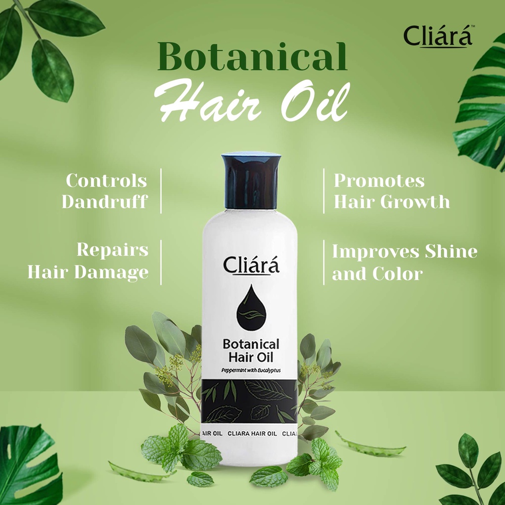 CLIARA Botanical Hair Oil 100 Pure and Natural Made With 12 Plant Oils