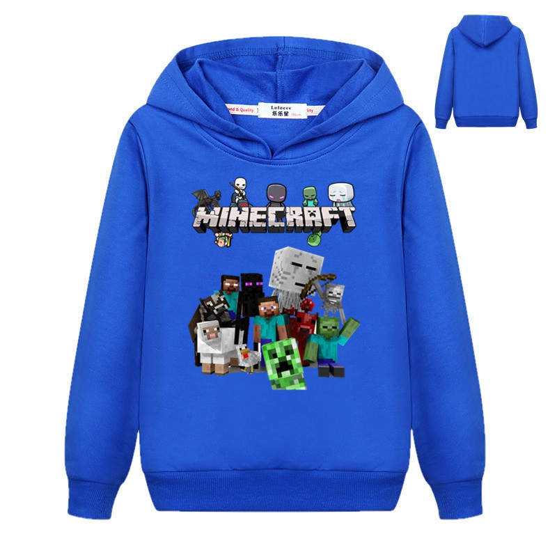 boys minecraft sweatshirt