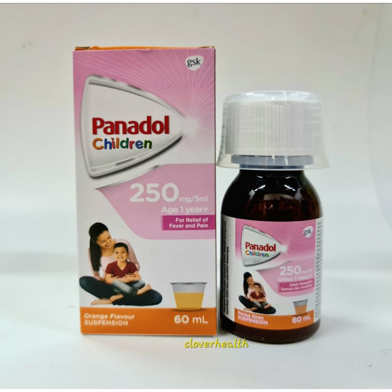 Panadol Children Syrup 250mg/5ml 60ml ( Orange Flavour ) | Shopee Malaysia