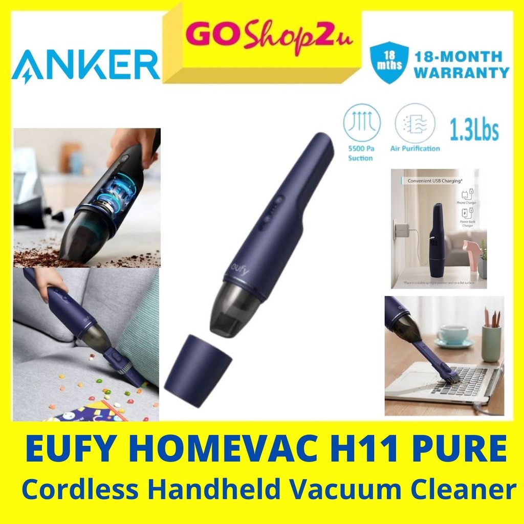 Eufy HomeVac H11 Handheld Vacuum Review Powerful,, 44 OFF