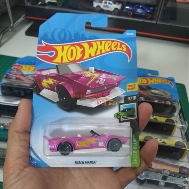 hot wheels track manga pink