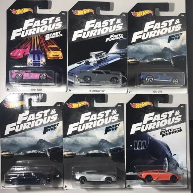 fast furious hot wheels 2018