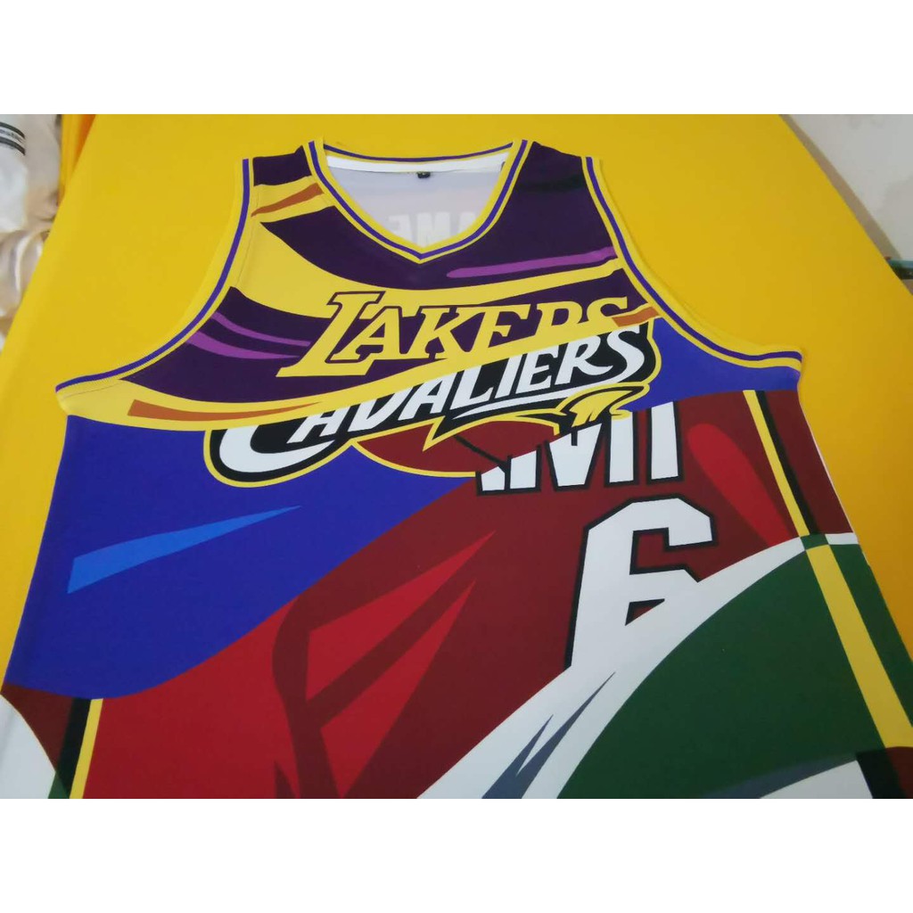 lebron cleveland lakers jersey