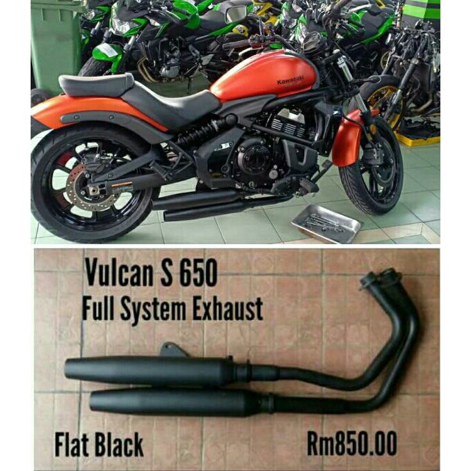 exhaust vulcan s 650