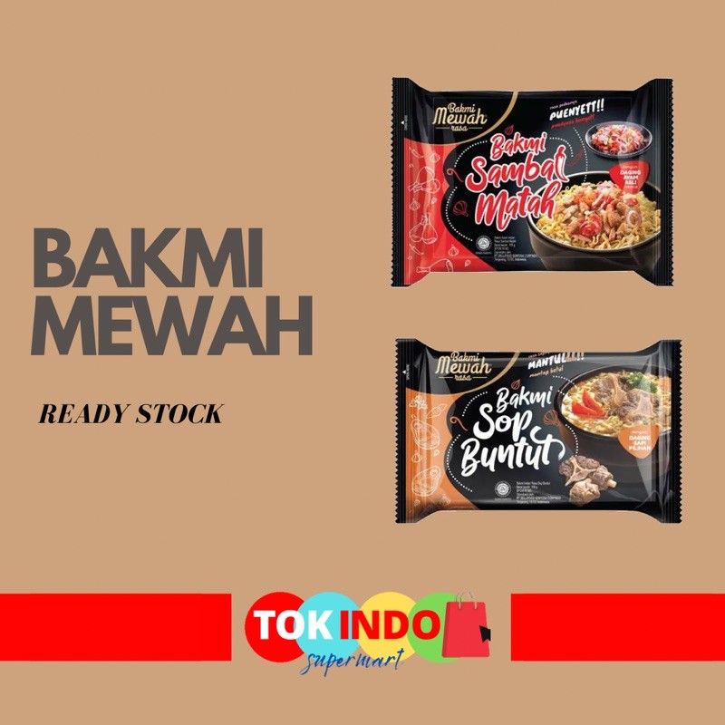 Bakmi Mewah Sambal Matah/ Sop Buntut