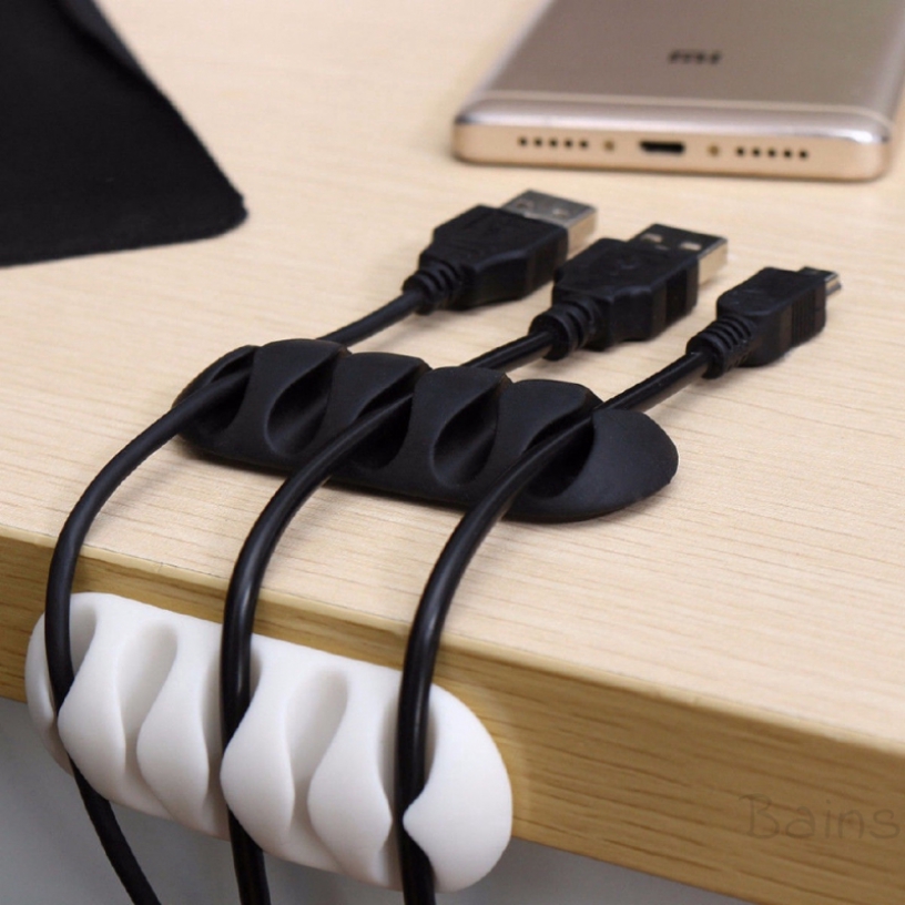 headphone cable management clip