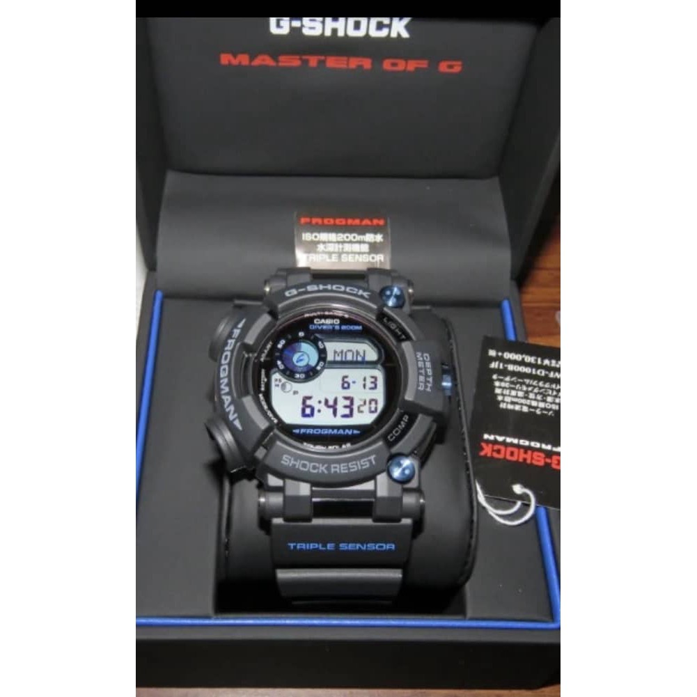 Low Price Japan Set G Shock Casio Gwf D1000b 1jf Gwf D1000b Casio Master Of G Frogman Men Wa Overseas Direct Store Shopee Malaysia