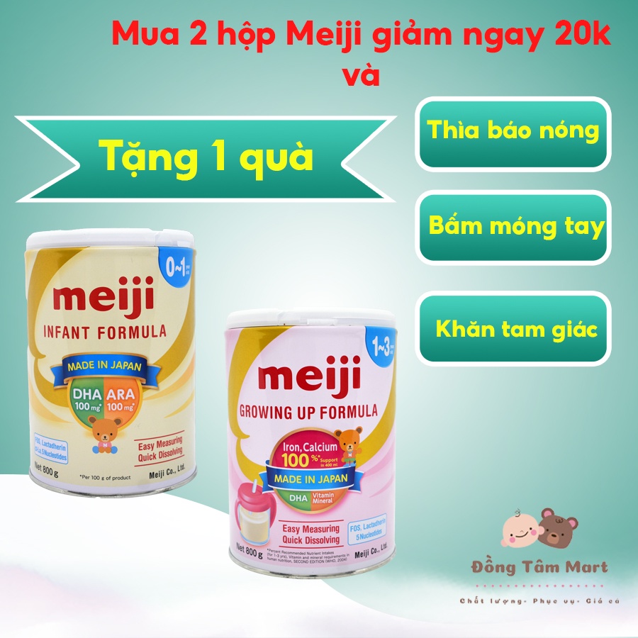 (New Model, Date 2023) Meiji Milk No. 0/3 Imported 800g | Shopee Malaysia