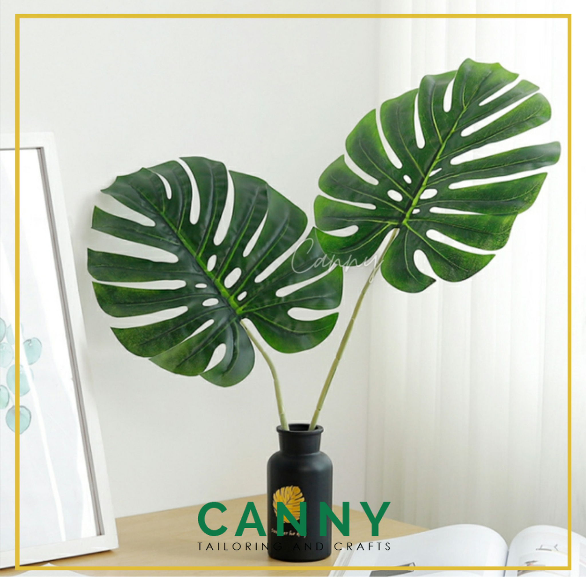 Artificial Leaves For Decoration Monstera Big Size Daun Monstera Berkualiti Dan Besar 1 Pcs Code Lf 037 Shopee Malaysia