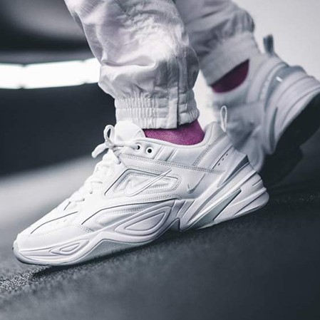 white nike m2k tekno