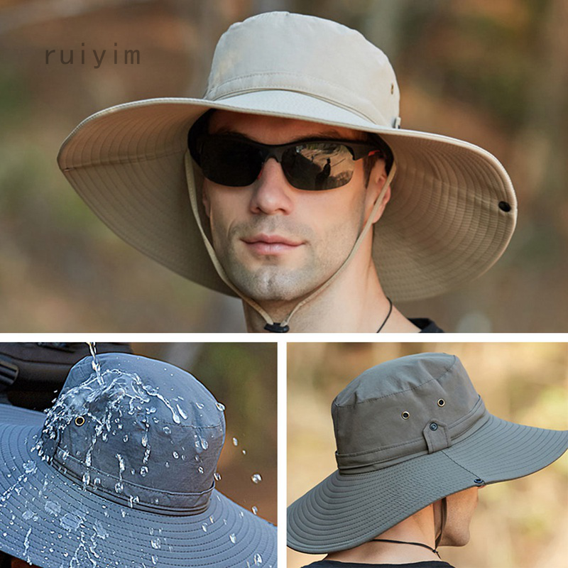 Sunproof Anti UV Waterproof Breathable Multifunction Men Outdoor Wide ...