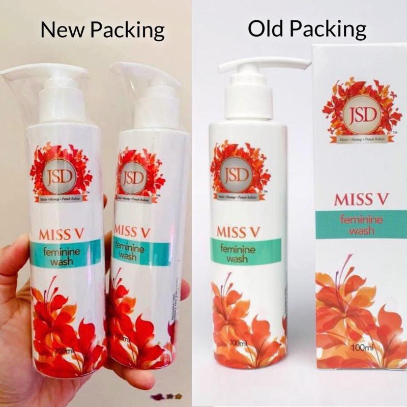 HOT SALE !! NEW PACKAGING JSD FEMININE WASH (pembersih wanita) ORIGINAL